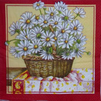 210 Margeriten - 3-lagig (blau)